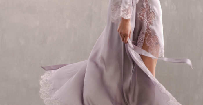 Carine Gilson soie dentelle