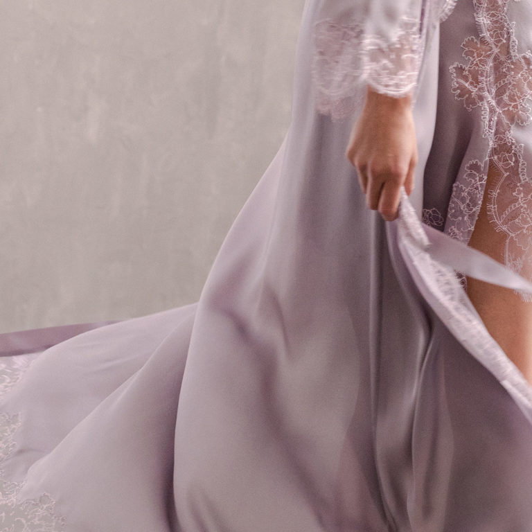 Carine Gilson soie dentelle