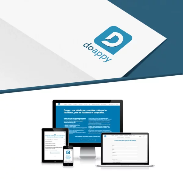 Doappy Logo Onepage CS Mockup