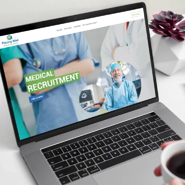 PlacingMed site web CS Mockup